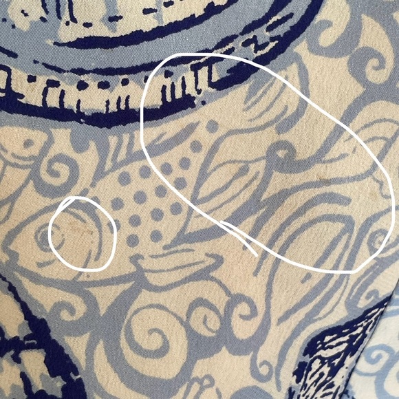 Lilly Pulitzer Matilda Silk Top Stuffed Shells Size XXS - Picture 13 of 16